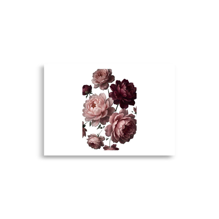 Blush Pink Rose Garden Art Print