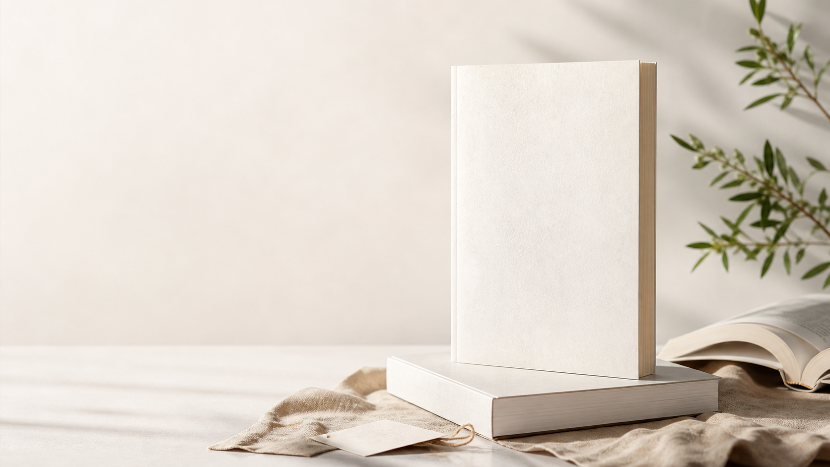 Print-on-demand activity book mockup